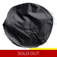 Spare wheel cover fits over 165/15 tyre